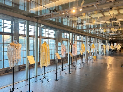 手編みニット展　会場風景