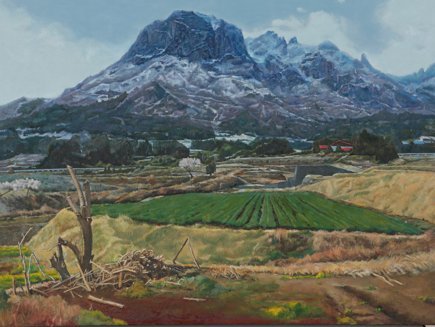 第32回大賞作品(2014)<br />
『春寒の山麓』<br />
川野　うら子