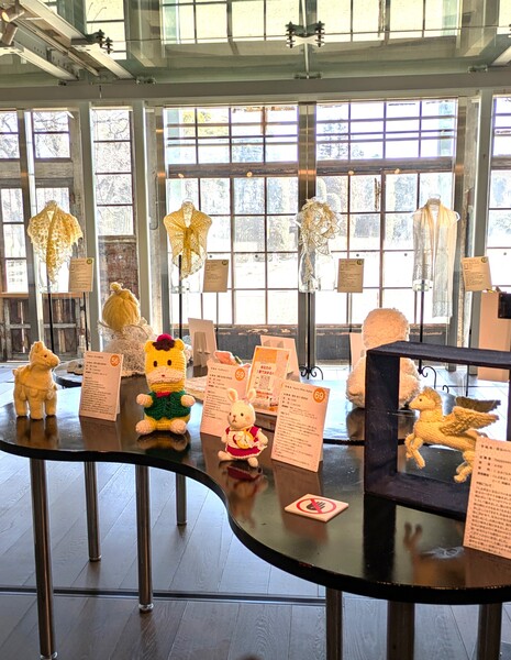 手編みニット展　会場風景