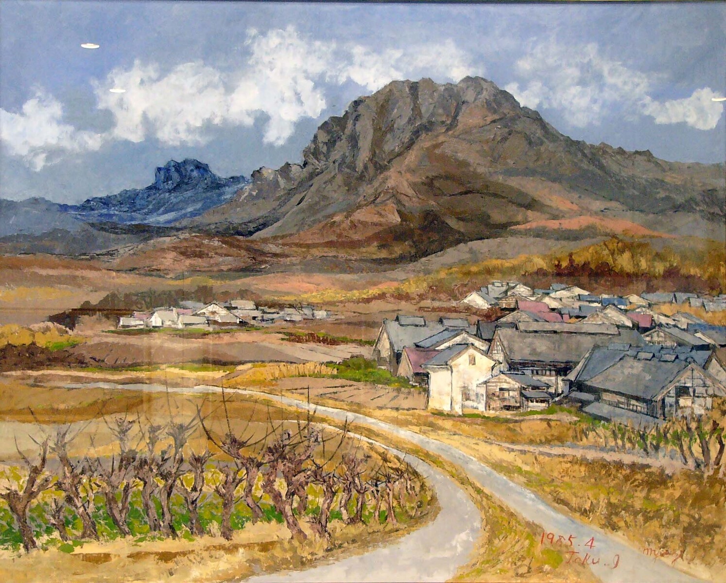 第３回大賞作品「妙義春景」　飯塚 登久次