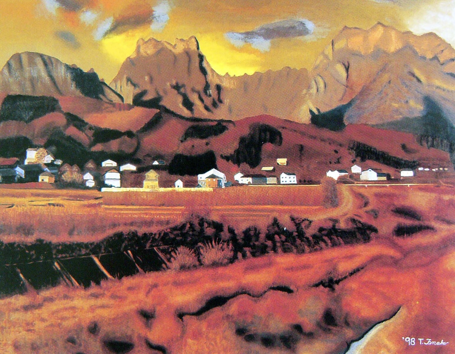 第16回大賞作品「晩秋の妙義山麓」　田中 辰雄